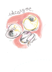 Escargot, by Michelle Schwartzbauer